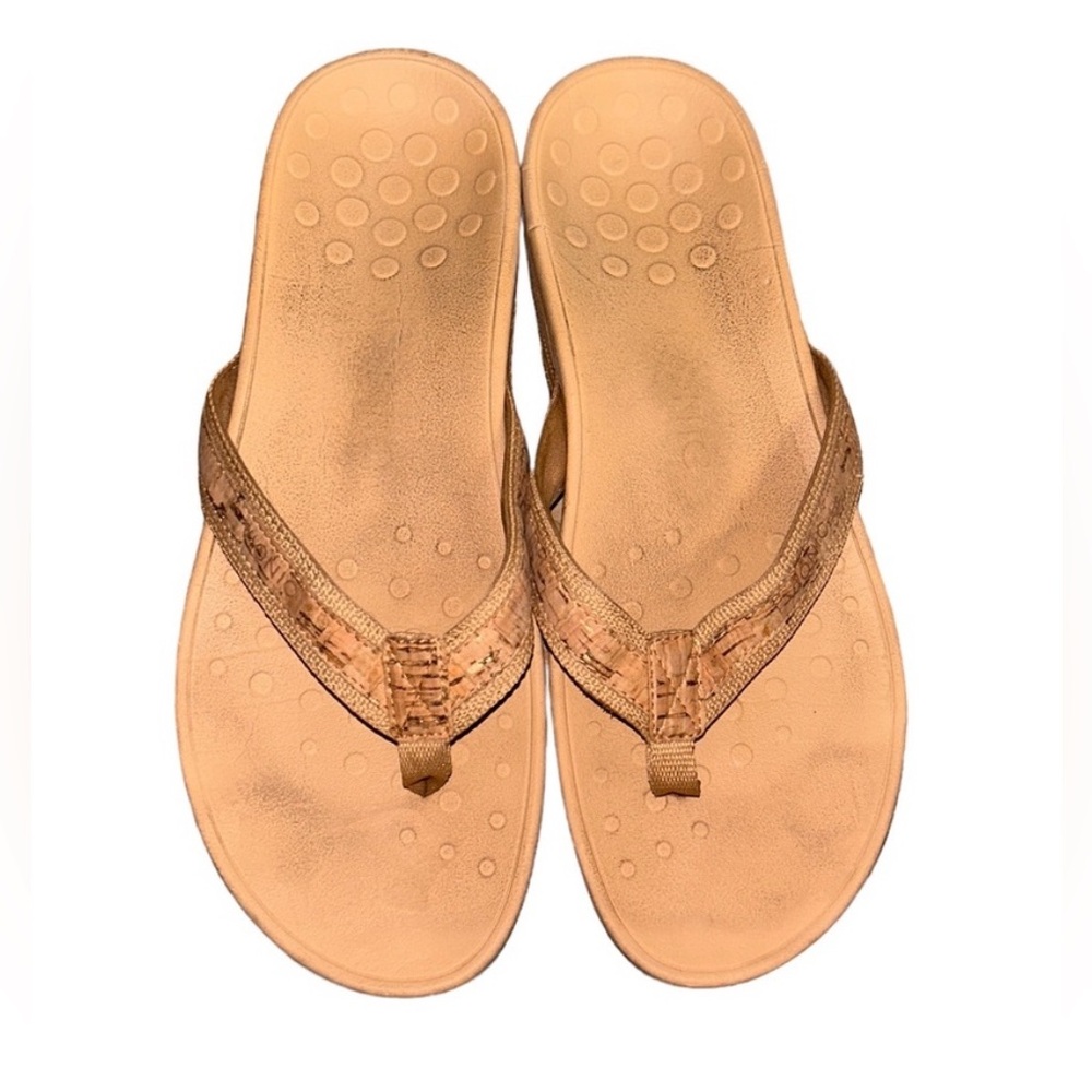 Vionic Women’s Tide Size 10 in Gold Cork.